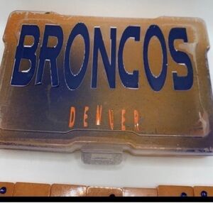 NFL Denver Broncos CUSTOM 28 DOMINOES